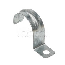 Скоба металлическая однолапковая d38-40 мм (50 шт) EKF PROxima (sm-1-38-40)