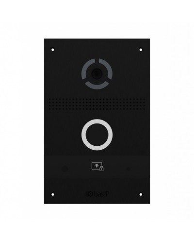 Панель вызывная индивидуальная BAS-IP AV-08FB BLACK в Октябрьском Вызывные видеопанели малоабонентные Pintop.ru