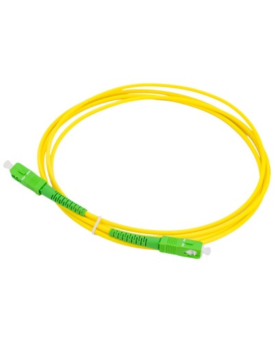 Патч-корд оптический соединительный (SM), 9/125 (OS2), SC/APC-SC/APC, (Simplex), LSZH, 2м REXANT 50-2023 в Октябрьском Патч-корды оптические Pintop.ru