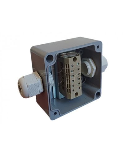 Коробка пылевлагонепроницаемая клеммная G366-Т А К АЯКС IP66/IP65, 82x80x55 Магнито-контакт в Октябрьском Распределительные коробки Pintop.ru