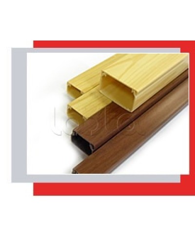 Миниканал 40x25 серия MEX с текстурой дерева (сосна) Экопласт 77010Р-2 в Октябрьском Кабель-канал Pintop.ru