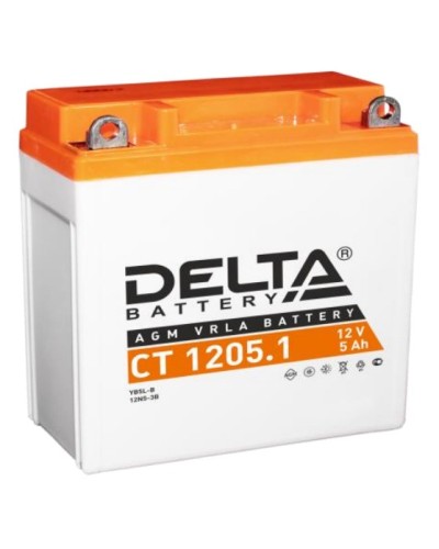 Аккумулятор АКБ 12 - 5 Delta CT 1205.1 в Октябрьском Электротехническое оборудование Pintop.ru