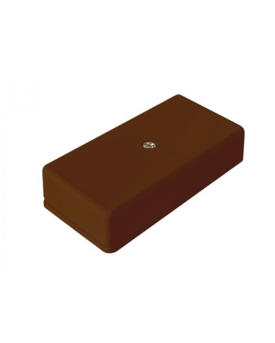 Ультракомпактная соединительная коробка КС-701 ЭСТЕТ (коричневый) Магнито-Контакт в Октябрьском Распределительные коробки Pintop.ru