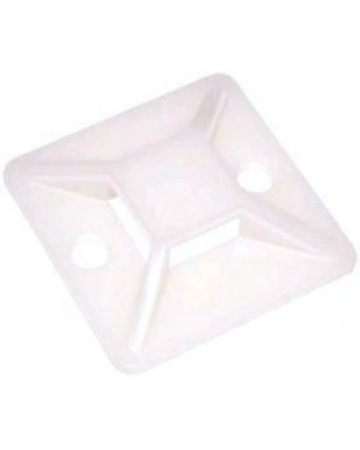 Площадка самоклеящаяся под стяжку, 30х30 мм, белая (100шт.уп) TWT-CV-ATM30 в Октябрьском Патч-корды и пигтейлы Pintop.ru