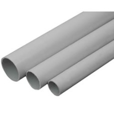 Труба HF FR гладкая тяжелая, серый, 20мм (3м) Экопласт 23020HFR-3