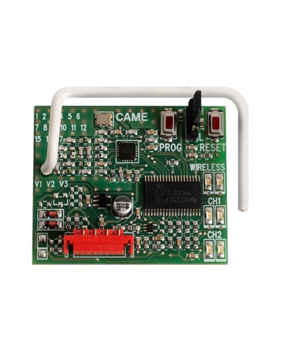 Встраиваемая плата радиоканала для беспроводных устройств системы RIO v2.0 Came RIOCN8WS в Октябрьском Устройства радиоуправления для шлагбаумов и автоматики Pintop.ru