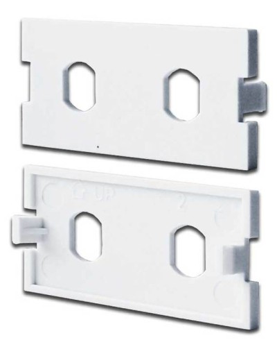 Вставка модульная под 2хST адаптера в розетку LAN-MB, белая LANMASTER LAN-MBP-2ST-WH в Октябрьском Коннекторы Pintop.ru