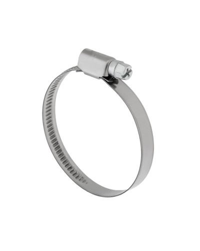 Хомут червячный 70-90/12-0,8мм, нержавеющая сталь W2, (25 шт/уп) REXANT 07-0770-12 в Октябрьском Стяжки-хомуты Pintop.ru