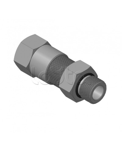 Кабельный ввод для бронированного кабеля с уплотнением внутренней оболочки кабеля резьбой G1/2, внешним диаметром кабеля D от 11 до 15 мм и проходным диаметром кабеля d= 6-10 мм Спектрон КВБ-15/10-Н-G1/2 в Октябрьском Аксессуары для кабель-канала Pintop.r