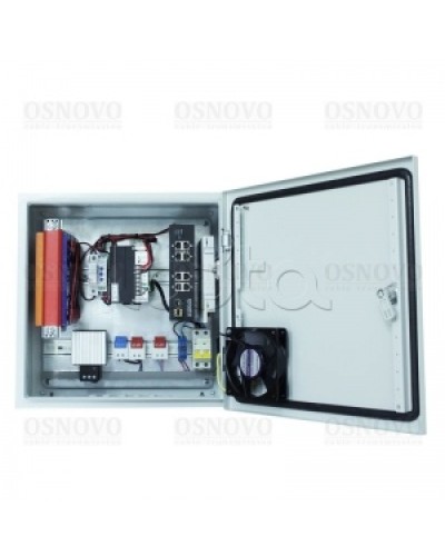 Cтанция базовая, уличная OSNOVO OS-44TB1 в Октябрьском Блоки питания для кожухов и камер Pintop.ru