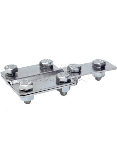 Соединитель пруток - полоса, контрольный 8x25 DKC NG3203 в Октябрьском Повороты, муфты, тройники Pintop.ru