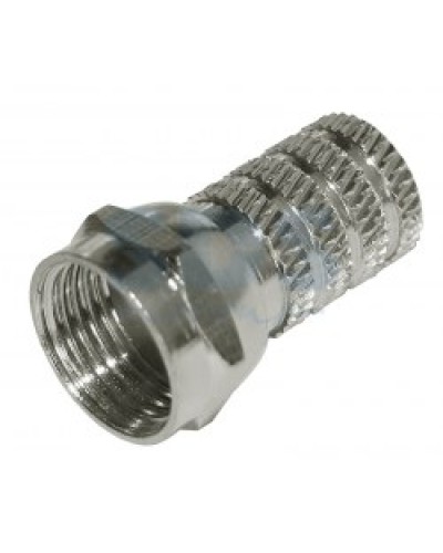 Штекер F-разъем (накрутка) на RG-6 (100шт/уп) PROCONNECT 05-4003-4 в Октябрьском Коннекторы Pintop.ru