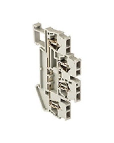 Колодка клеммная пружинная двойная JXB-ST-4 32А серая EKF PROxima (plc-jxb-st-4-4-2) в Октябрьском Клеммные колодки Pintop.ru