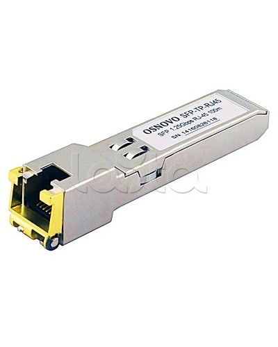 Медный SFP модуль OSNOVO SFP-TP-RJ45(1G) в Октябрьском Модули SFP/XFP/GBIC Pintop.ru