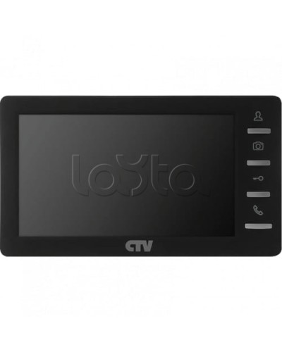 Монитор видеодомофона CTV-M1701 Plus (черный) в Октябрьском Абонентские IP устройства Pintop.ru