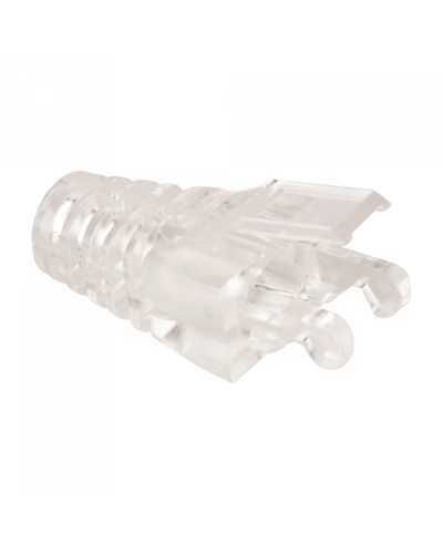 Защитные колпачки для кабеля 5,5 мм, на соединение коннектора с кабелем, прозрачные TWT (TWT-BO-5.5-XX/100) в Октябрьском Коннекторы и разъемы Pintop.ru