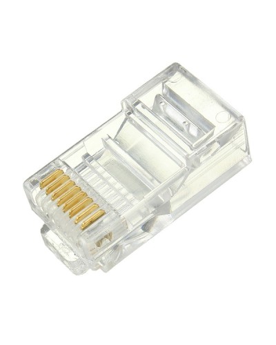Унифицированный разъём Tantos Джек RJ-45 8P-8C CAT5e Ts (100шт/уп) в Октябрьском Коннекторы и разъемы Pintop.ru