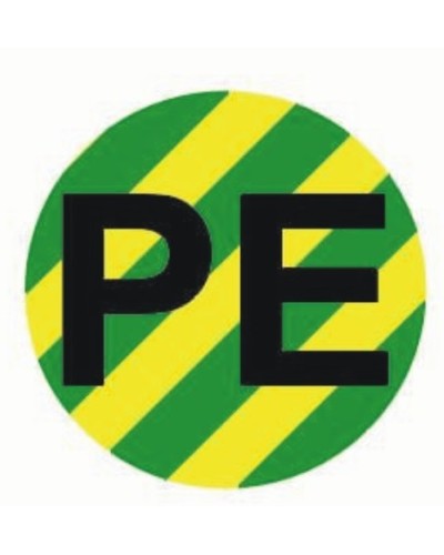 Наклейка PE d=20мм EKF PROxima (an-2-07-1) в Октябрьском Аксессуары для стоек и шкафов Pintop.ru