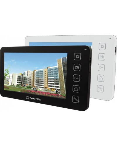 Монитор цветного видеодомофона с сенсорные кнопками Tantos Prime в Октябрьском Абонентские видеоустройства Pintop.ru