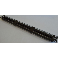 Патч-панель Lanmaster 24 порта с индикаторами, UTP, кат.6, 1U LANMASTER LAN-PPi24U6