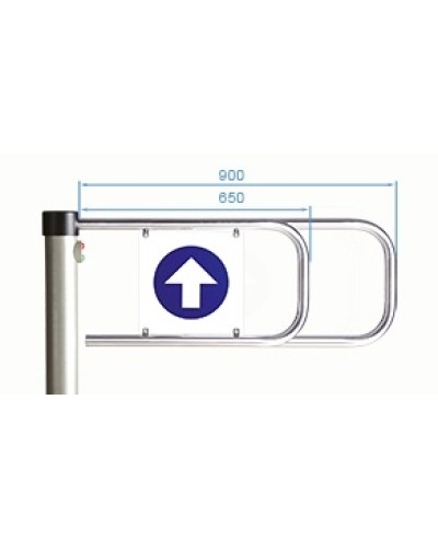 Створки для калитки PERCo-ASG-650 в Октябрьском Калитки Pintop.ru