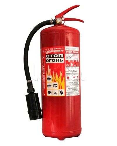 Огнетушитель воздушнопенный Ярпожинвест ОВП-8 (з) АВ в Октябрьском Огнетушители Pintop.ru