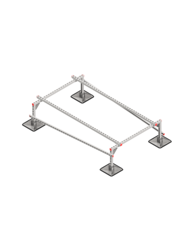 Опорная конструкция для установки оборудования TECHNORAPTOR STEELFOOT 1200х2000 тип 1 HD КМ-профиль (KM-TR-STF-SSEI-1200-2000-1 HD) в Октябрьском Системы видеонаблюдения Pintop.ru