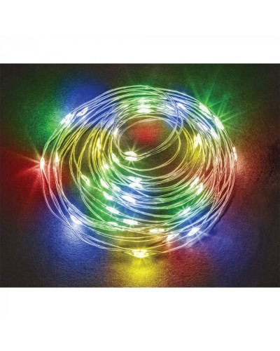 Гирлянда Navigator 95 069 NGF-D049-02 (микро роса RGBY) в Октябрьском Источники света(Лампы) Pintop.ru