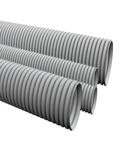 Труба ПВХ гофрир. легкая, диам 32мм Экопласт 10032 в Октябрьском Труба гофрированная Pintop.ru