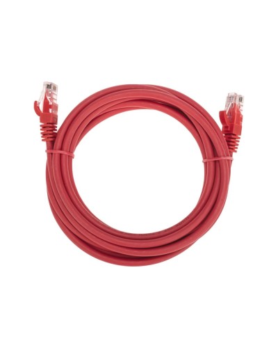 Патч-корд U/UTP, CAT 6, RJ45-RJ45, 26AWG, LSZH, красный, 3м REXANT 02-0293-3 в Октябрьском Патчкорды (медные) Pintop.ru