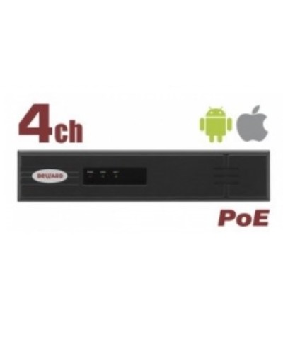 IP-видеорегистратор 4-х канальный Beward BK0104H2-P4 в Октябрьском Системы видеонаблюдения Pintop.ru