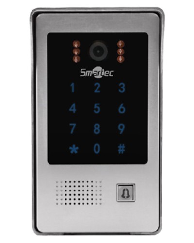 Блок вызывной Smartec ST-DS406C-SL в Октябрьском Вызывные видеопанели малоабонентные Pintop.ru