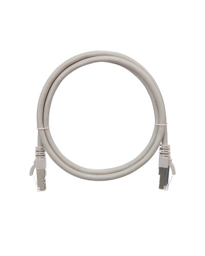 Шнур коммутационный 2хRJ45/8P8C F/UTP кат.5е (NMC-PC4SD55B-030-GY) NIKOMAX (3 м) в Октябрьском Патчкорды (медные) Pintop.ru