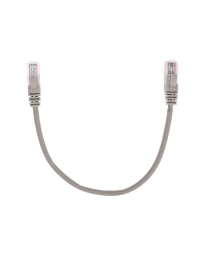 Патч-корд U/UTP, CAT 5e, RJ45-RJ45, 26AWG, LSZH, серый, 0,3м REXANT 02-0100-03 в Октябрьском Патчкорды (медные) Pintop.ru