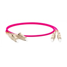 Патч-корд волоконно-оптический Hyperline FC-D2-504-FC/PR-LC/PR-H-10M-LSZH-MG