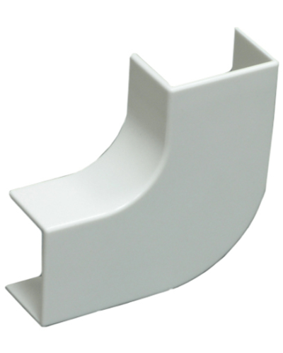 Угол 40х25мм плоский плавный ст.TIA, E110 (10шт) Экопласт 72308-10-E110 в Октябрьском Аксессуары для кабель-канала Pintop.ru