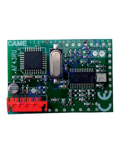 Плата радиоприемника встраиваемая Came 001AF43RU в Октябрьском Устройства радиоуправления для шлагбаумов и автоматики Pintop.ru