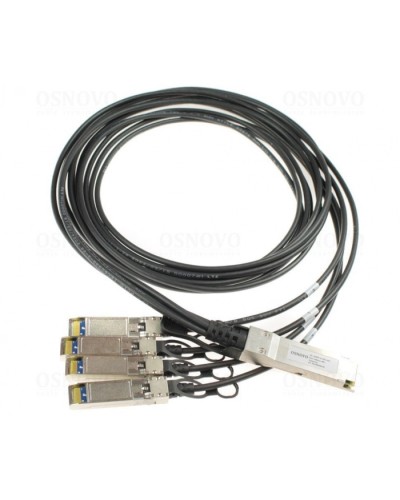 Объединительный DAC кабель OSNOVO OC-QSFP-4x10G-2M в Октябрьском Модули SFP/XFP/GBIC Pintop.ru