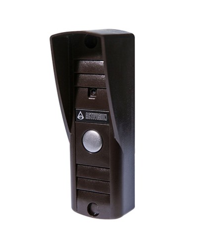 Вызывная аудиопанель Activision AVC-105V Черная (с видео-модулем) в Октябрьском Вызывные аудиопанели малоабонентные Pintop.ru