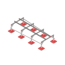 Опорная конструкция для установки оборудования TECHNORAPTOR FOOT 1200х3000 тип 3 HD КМ-профиль (KM-TR-F-SSEI-1200-3000-3 HD)