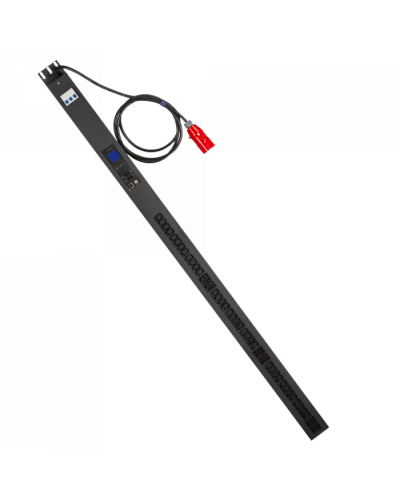 Блок розеток верт. 16A / 380V, 6xC19 + 36xC13, шнур 3.0 м, разъем IEC309 TWT (TWT-PDVMT3-6x36-16A) в Октябрьском Блоки розеток Pintop.ru