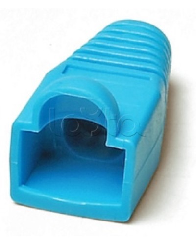 Колпачок изолирующий для разъемов RJ-45 Hyperline BOOT-BL-10 в Октябрьском Коннекторы Pintop.ru