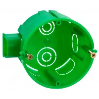 Коробка уст. КМ40004-10 блоч. для тв.стен 68х45 (ст.уз.) IEK (UKT10-068-045-000-A-S)