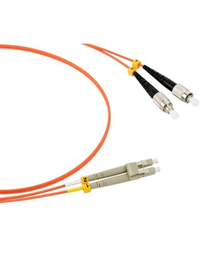 Патч-корд оптический LSZH, дуплексный, LC/PC-FC/PC, MM 50/125, 1.0м LANMASTER LAN-2LC-2FC/OM2-1.0 в Октябрьском Патч-корды и пигтейлы Pintop.ru