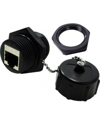 Модуль соединительный индустриальный, IP67, экранированный, кат.6 LANMASTER LAN-KCP45S6-WP в Октябрьском Проходные адаптеры Pintop.ru