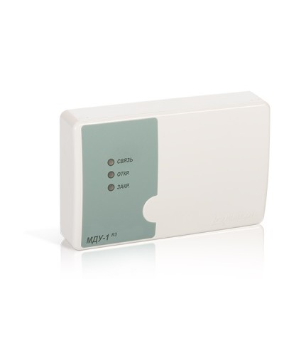 Модуль управления клапаном дымоудаления или огнезадерживающим клапаном Рубеж МДУ-1-R3 в Октябрьском Адресная система пожарной сигнализации РУБЕЖ Pintop.ru