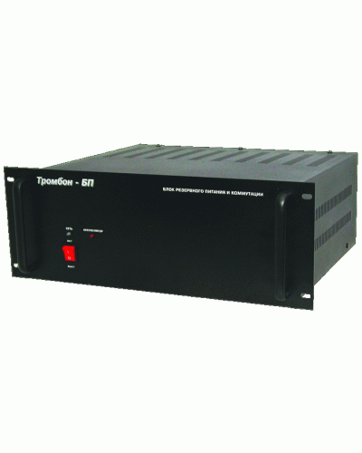 Блок резервного питания и коммутации ТРОМБОН-БП-14 в Октябрьском 19 оборудование (рэковое/стоечное) Тромбон Pintop.ru