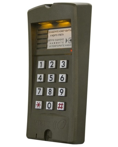 Блок вызова домофона Vizit БВД-310F в Октябрьском Блоки вызова многоабонентные Pintop.ru