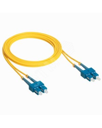 Патч-корд оптоволоконный SC/SC OS1(UPC) 1м Legrand 032600 в Октябрьском Патч-корды и пигтейлы Pintop.ru