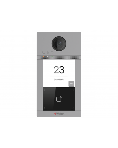 Вызывная панель HiWatch VDP-D4211W(B) в Октябрьском Вызывные видеопанели малоабонентные Pintop.ru